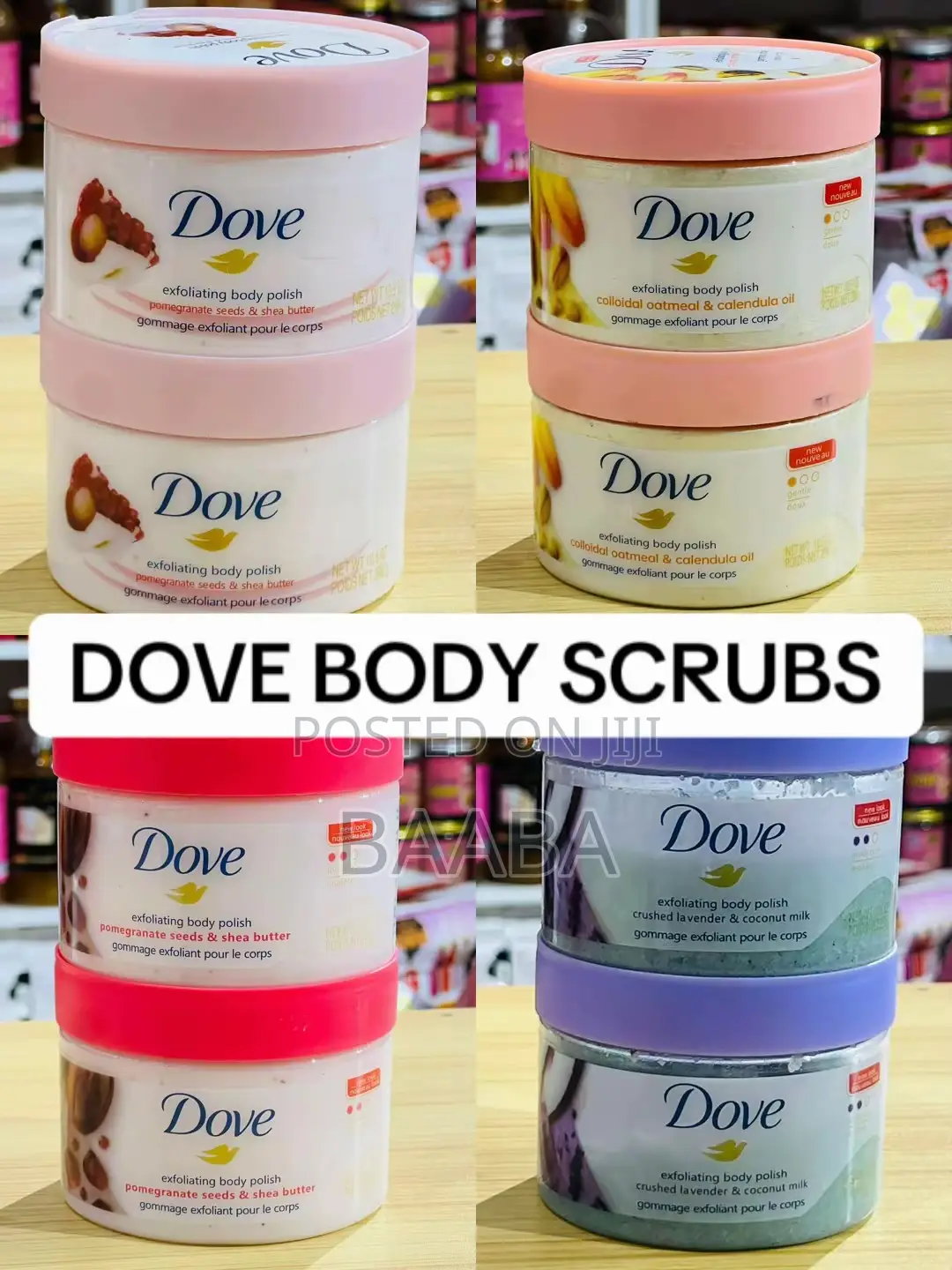 Dove Body Scrub
