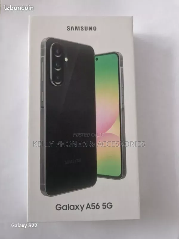 New Samsung Galaxy A56 256 GB Black