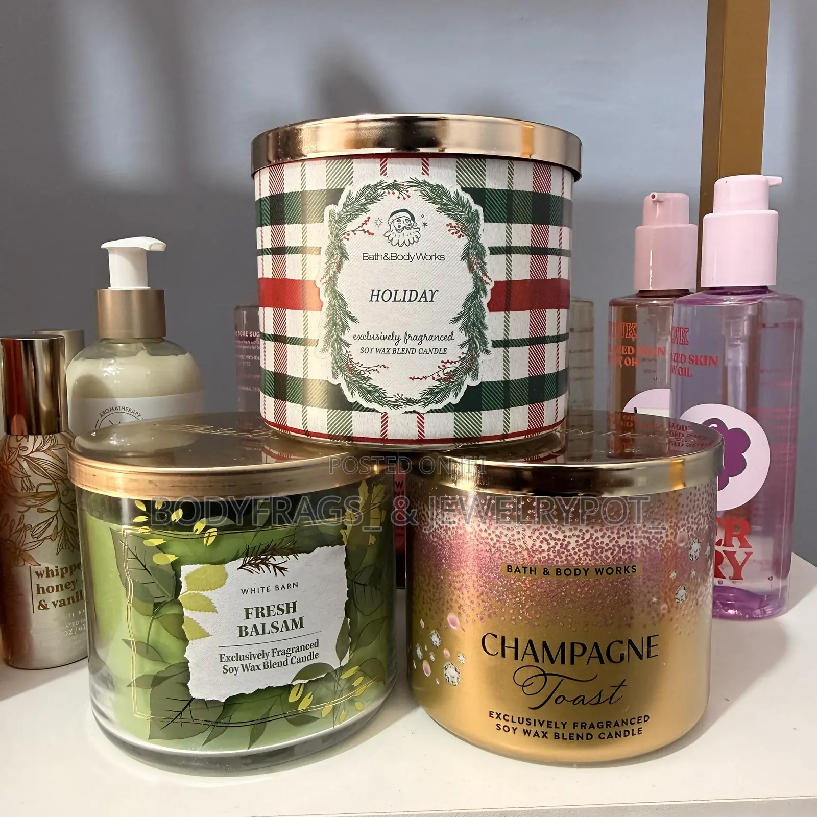 3-Wick Scented Candle From Bath Body Works