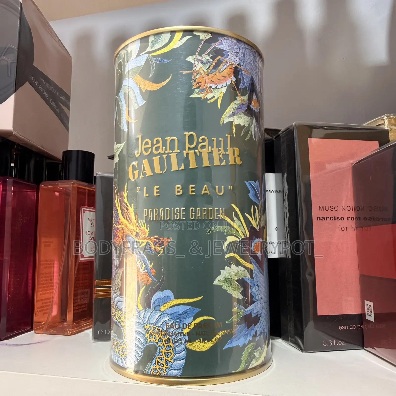 Jean Paul Gaultier ‘Le Beau’ Paradise Garden Edp