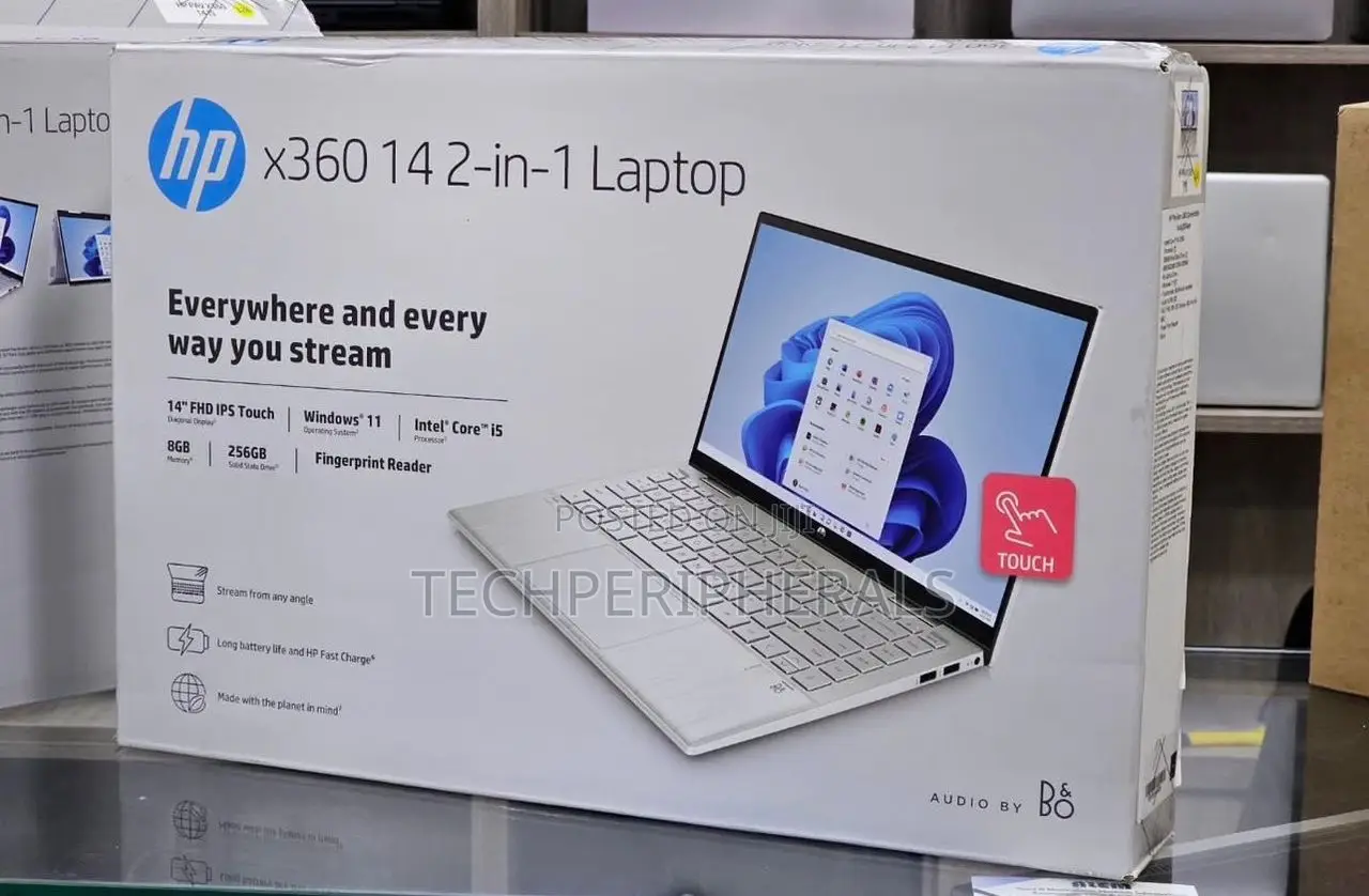 New Laptop HP Pavilion 14 x360 2-in-1 8GB Intel Core i5 SSD 256GB