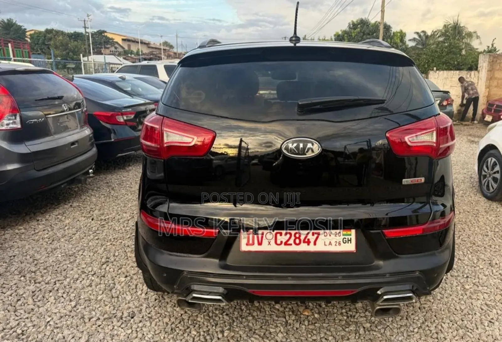 Kia Sportage EX 4dr SUV AWD (2.4L 4cyl 6A) 2012 Black