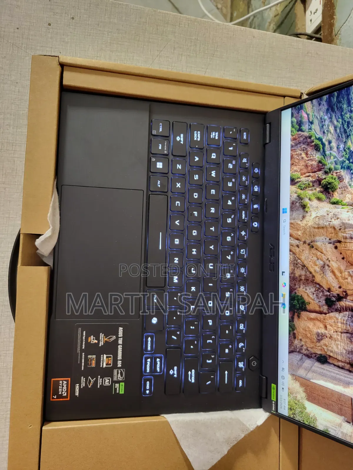 Laptop Asus TUF Gaming F16 16GB AMD Ryzen 7 SSD 512GB