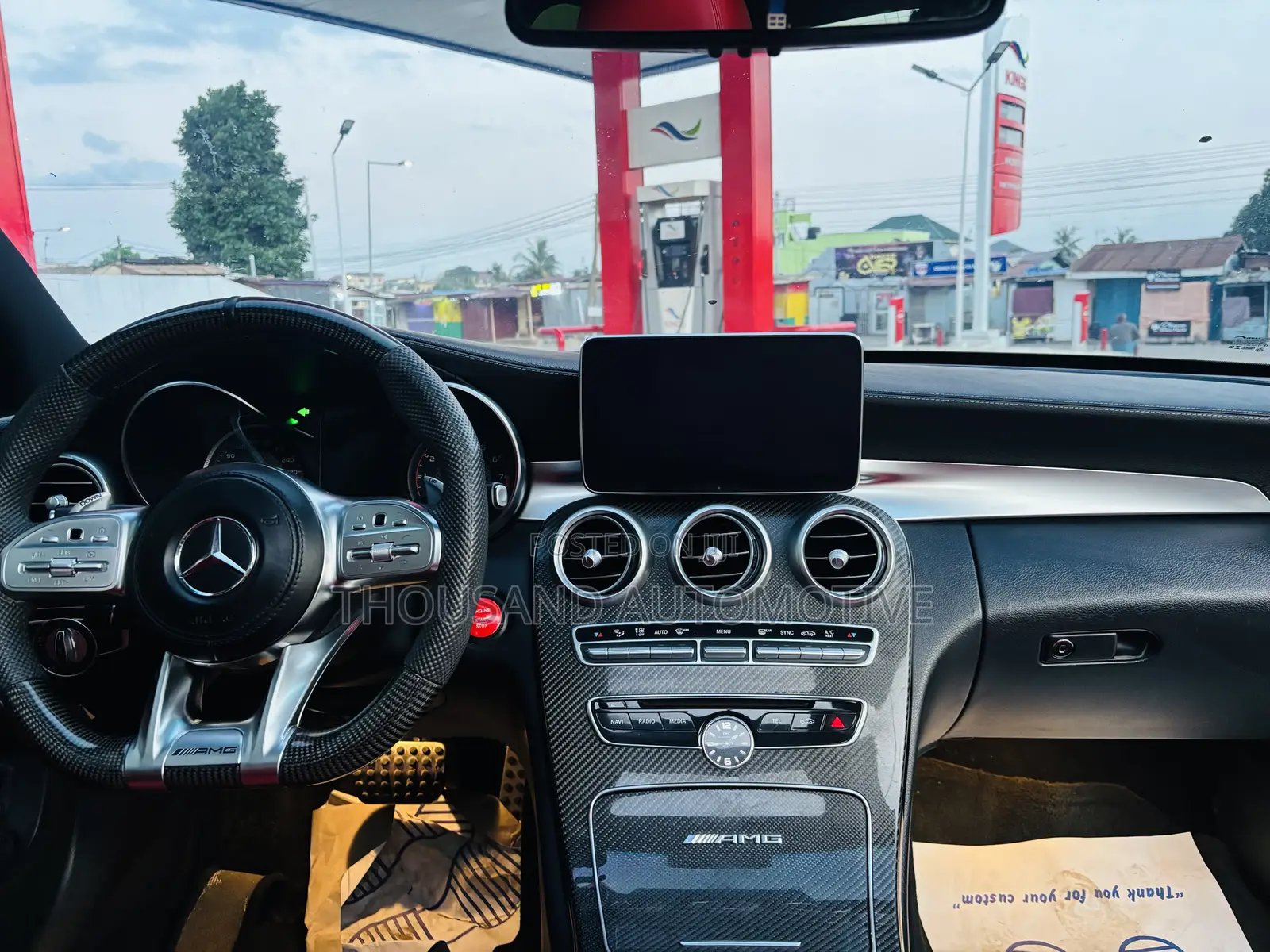 Mercedes-Benz C450 2016 Blue