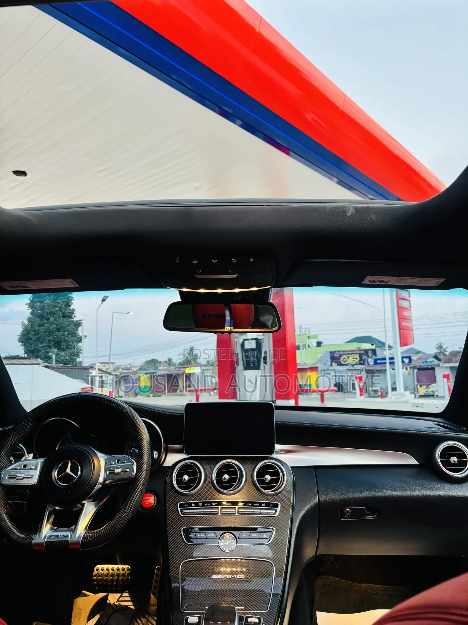 Mercedes-Benz C450 2016 Blue
