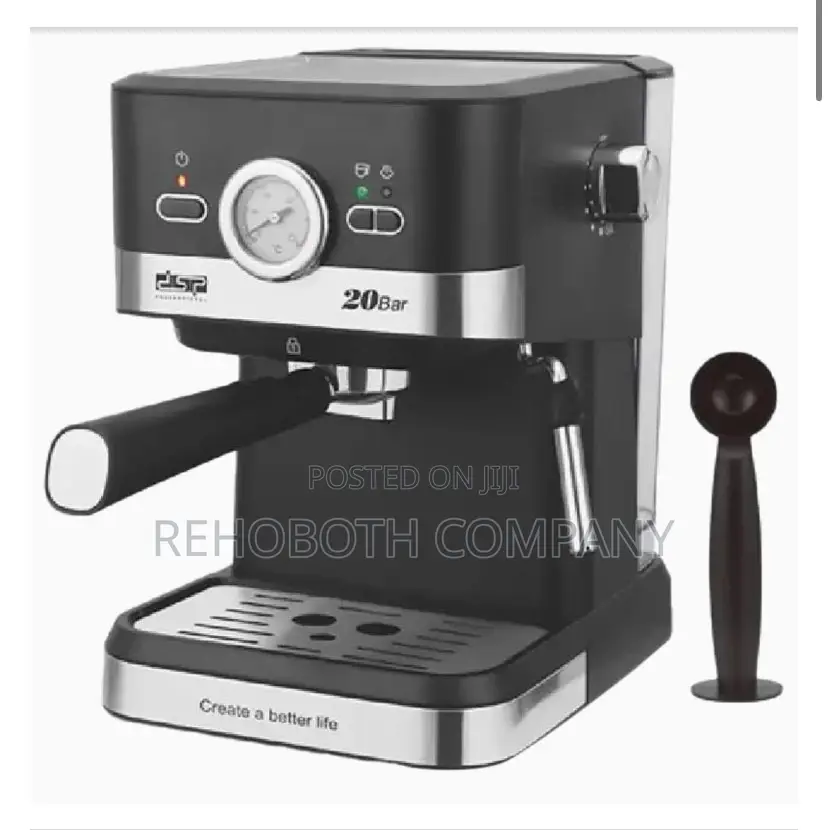 Dsp, Coffee Maker - Ka3113 - Black/Silver 1.5l 1050w