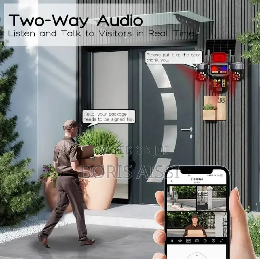 3 Lens 5g CCTV Camera