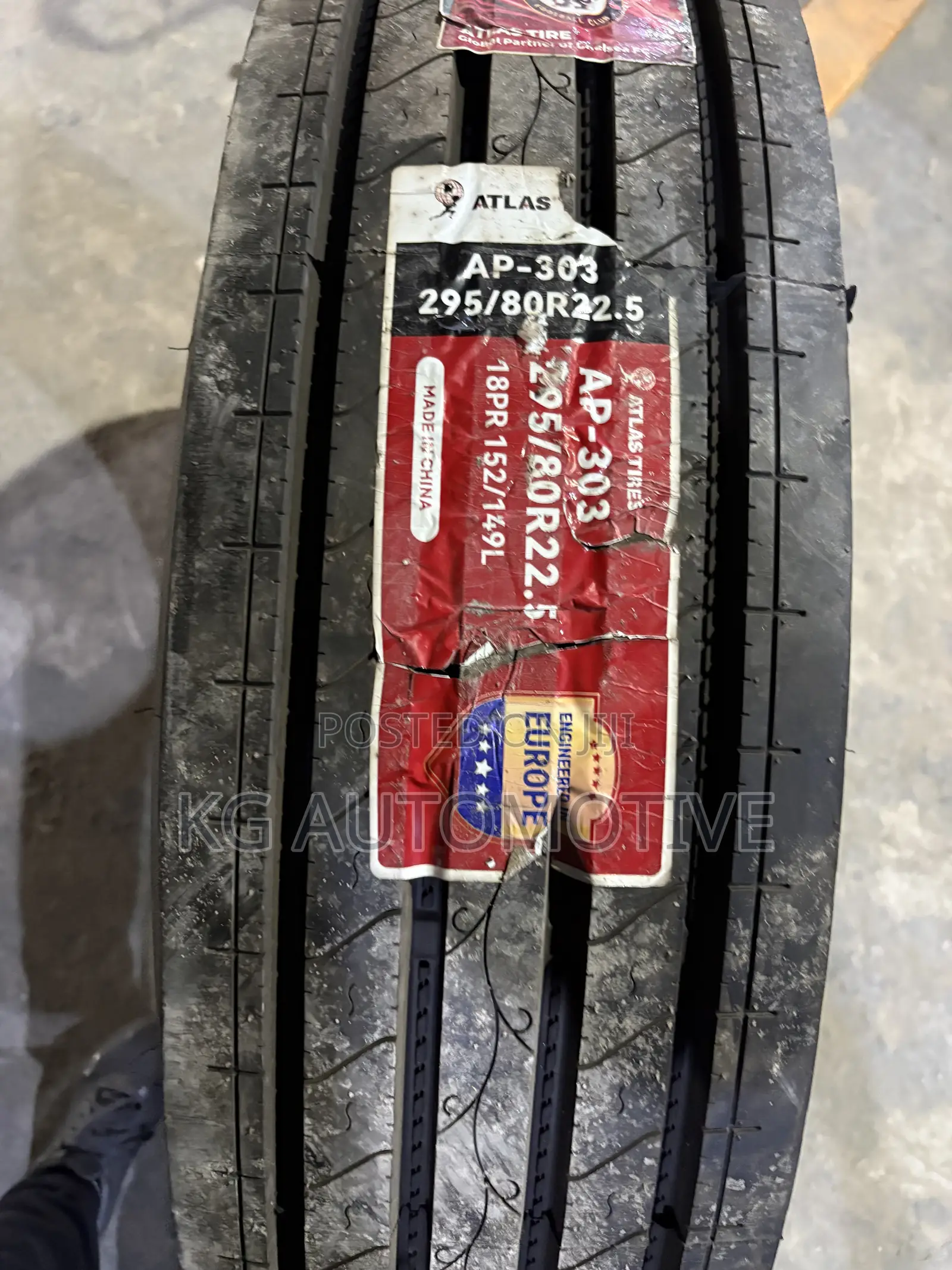 295/80r22.5 Atlas