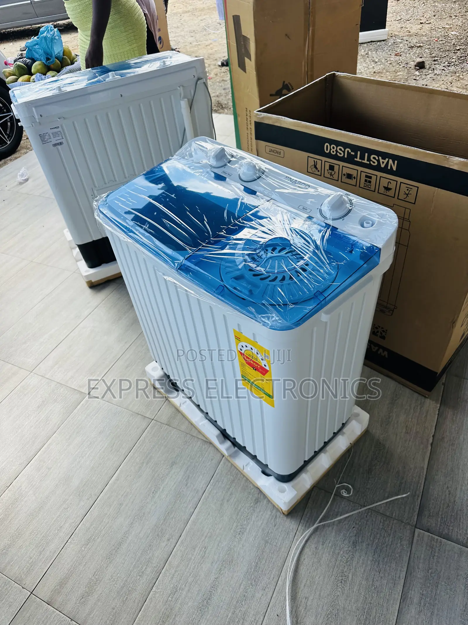 Ultra Modern Sleek White Wm Topload Twintub 7kg Twintub Nasco
