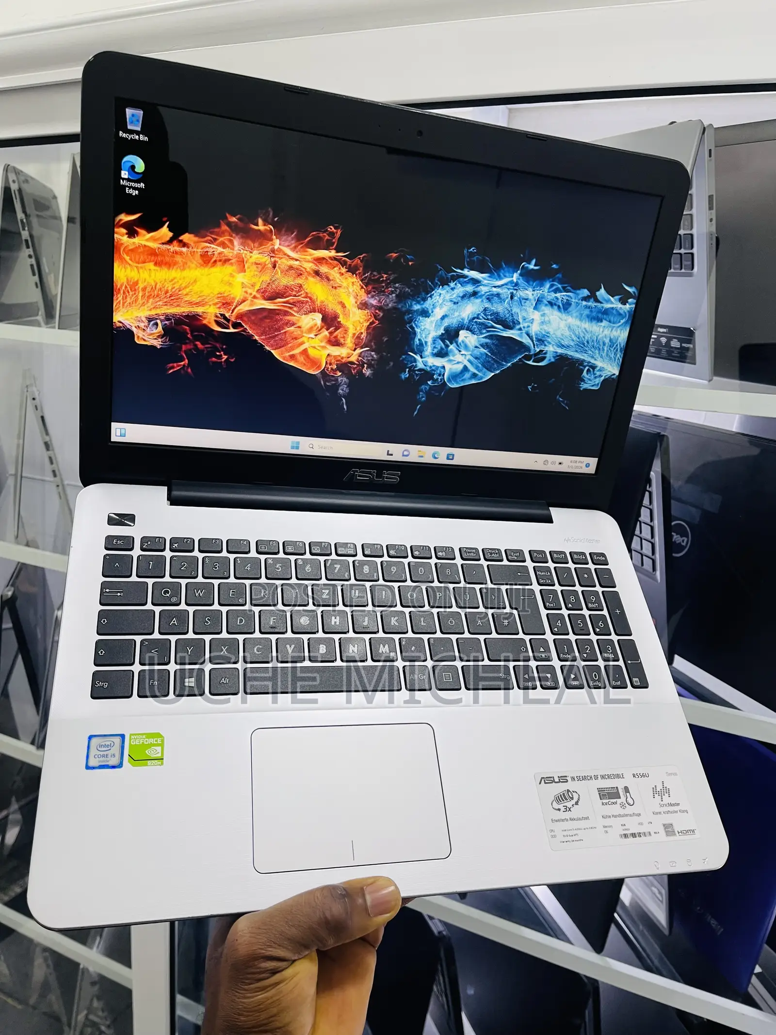 Laptop Asus X55U 8GB Intel Core i5 SSD 256GB