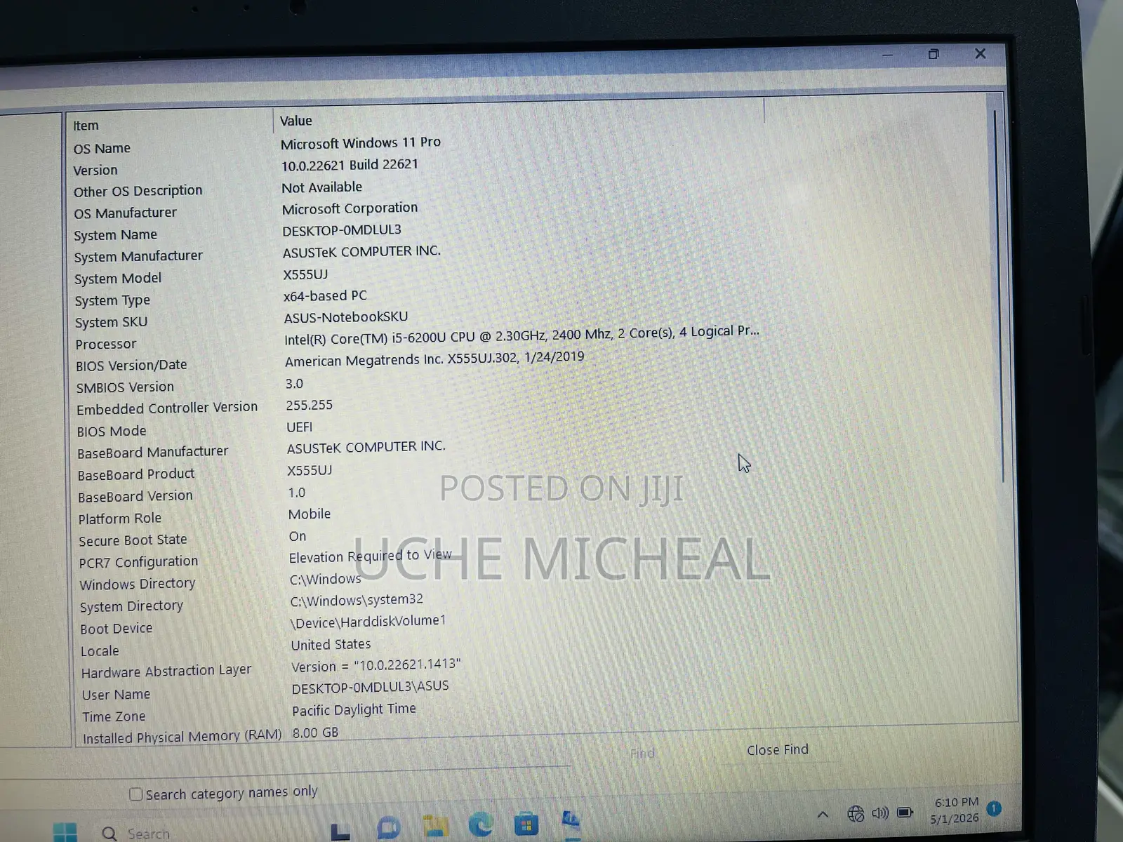 Laptop Asus X55U 8GB Intel Core i5 SSD 256GB