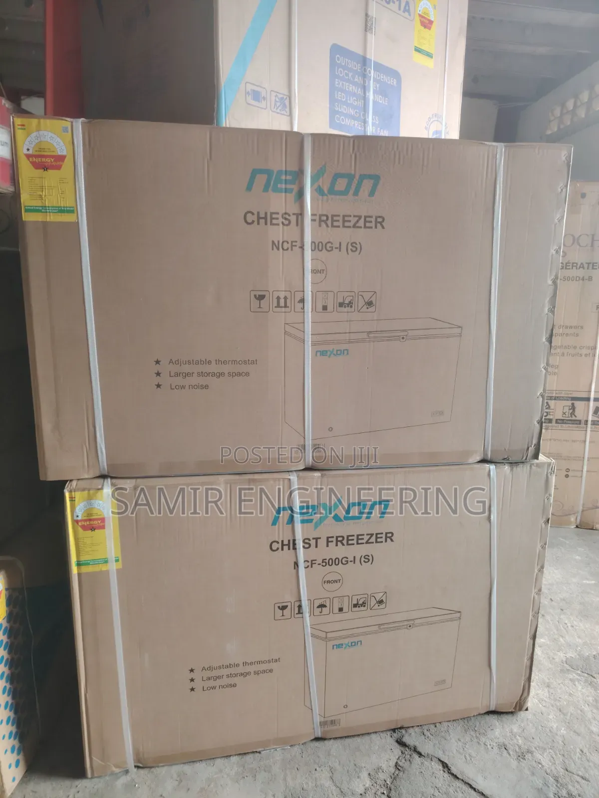 Nexon 400l Deep Freezer (Silver) | Fast Cooling Low Noise