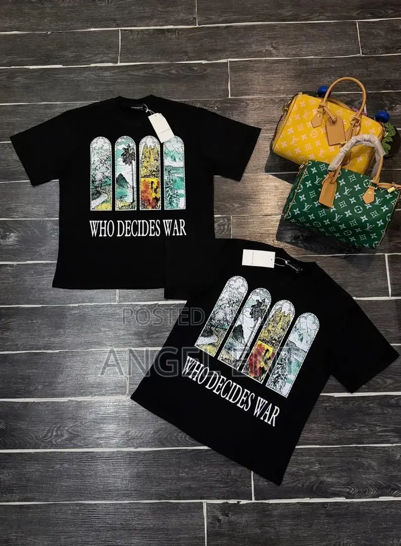 Who Decides War Balenciaga Tees Available Limited Stock (Loc: Adum)