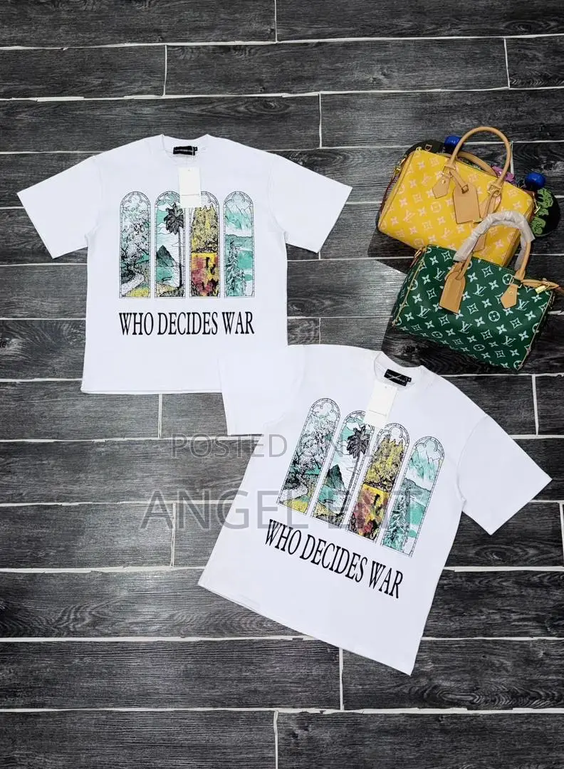 Who Decides War Balenciaga Tees Available Limited Stock (Loc: Adum)