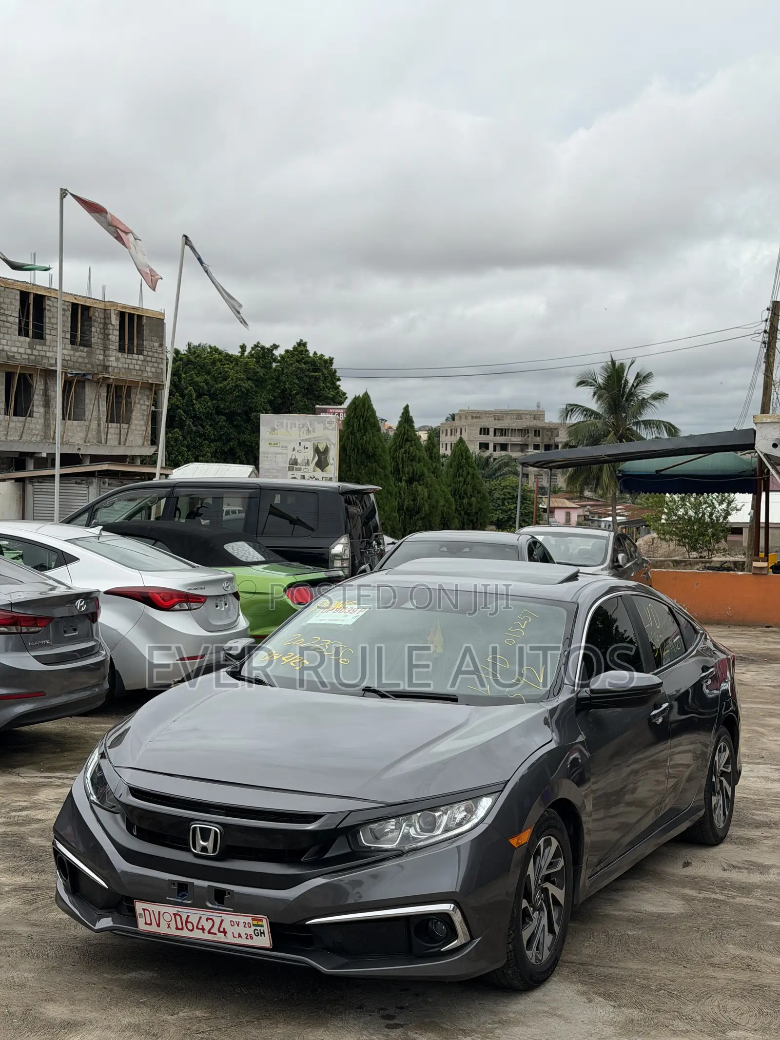 Honda Civic EX Sedan 2019 Gray