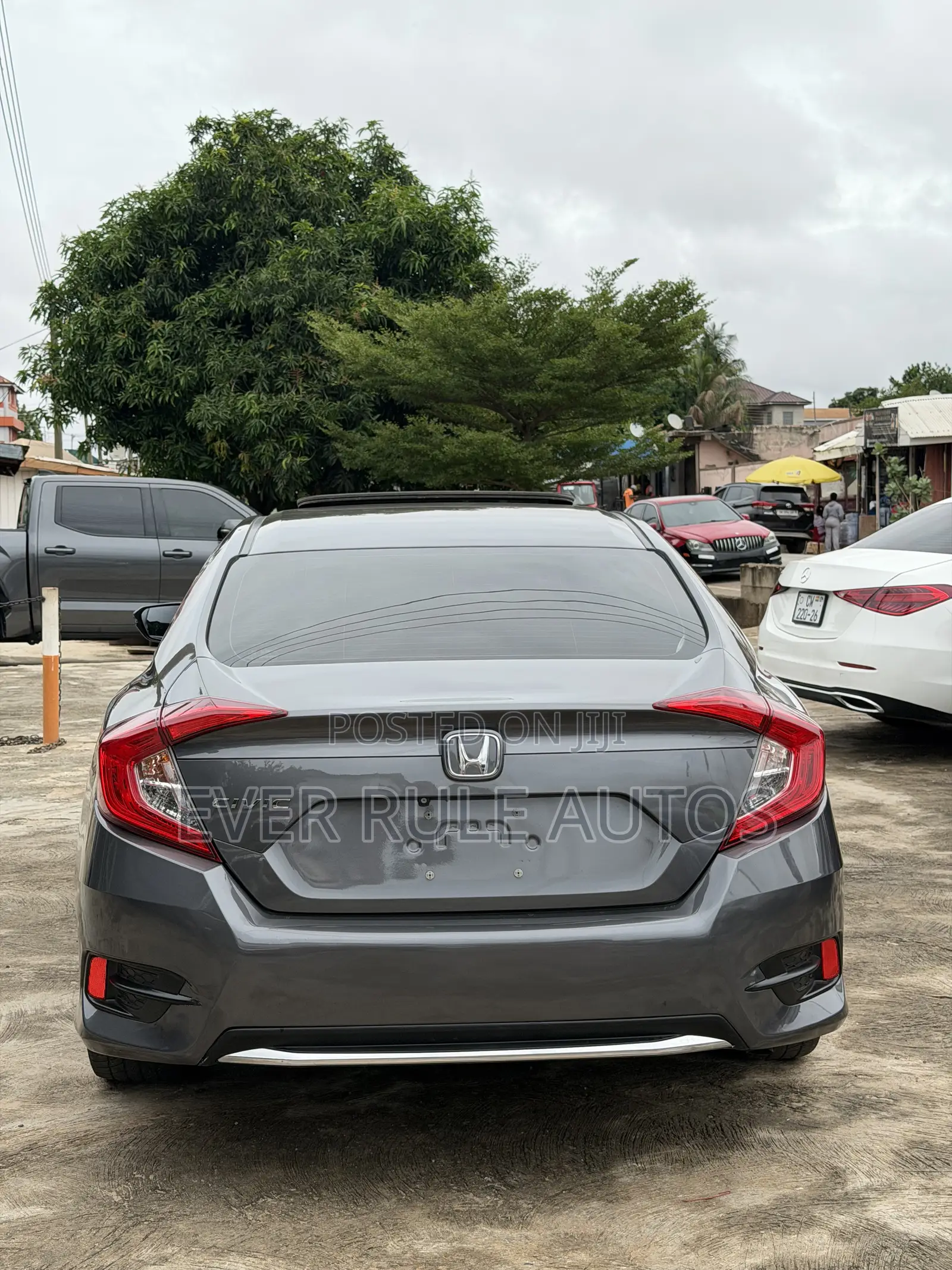 Honda Civic EX Sedan 2019 Gray