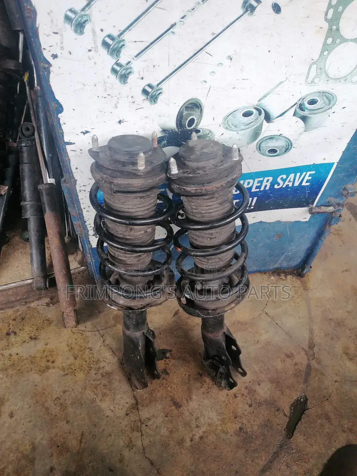 Honda 2008 to 2010 Front and Back Shocks Absorbers