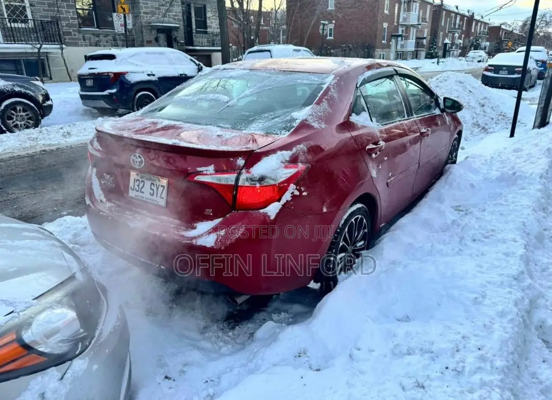 Toyota Corolla S Plus 4dr Sedan (1.8L 4cyl CVT) 2016 Burgundy