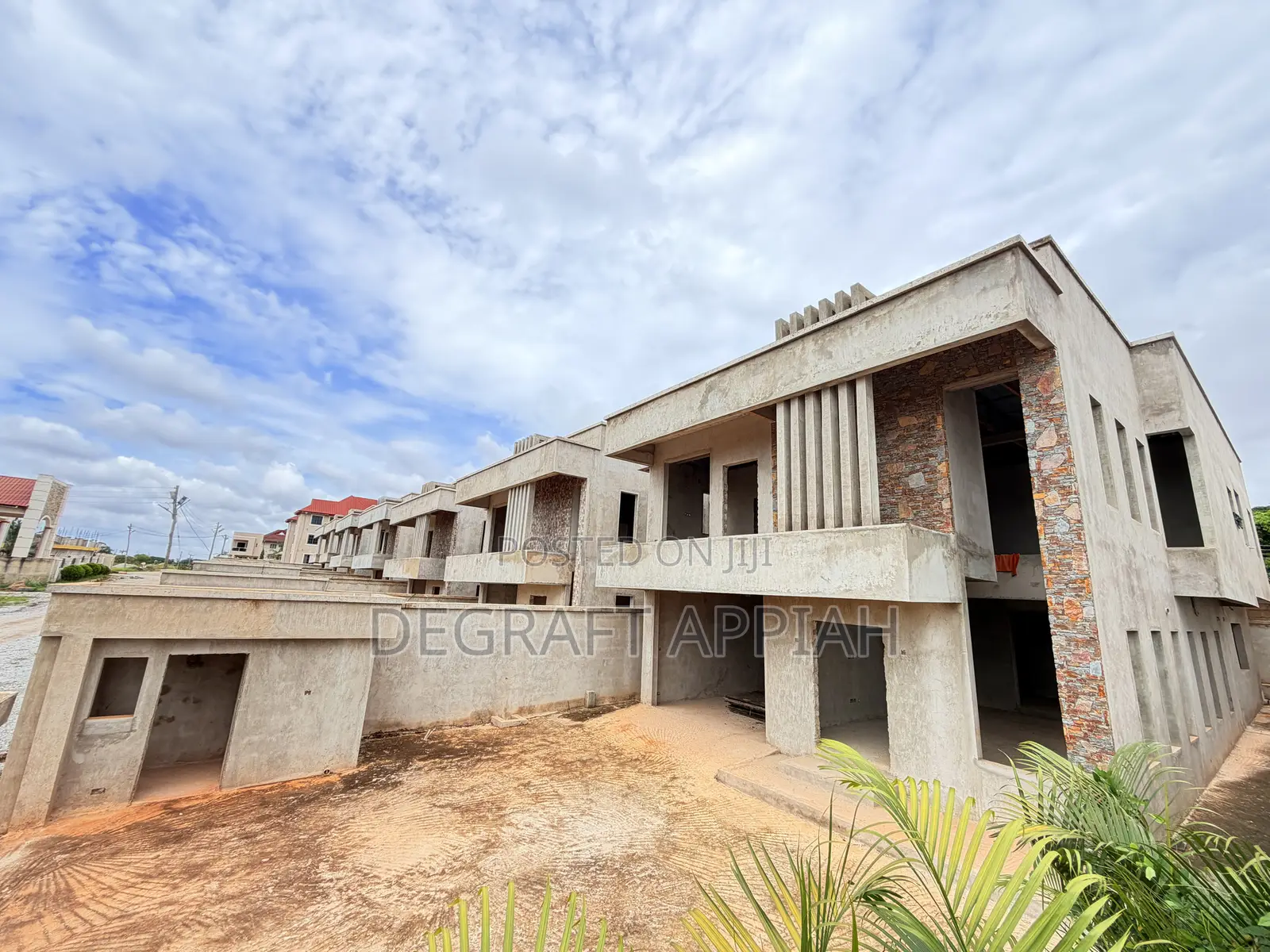 Semi Complete 4 Bedrooms Estate Houses For Sale @ Agric Nzema
