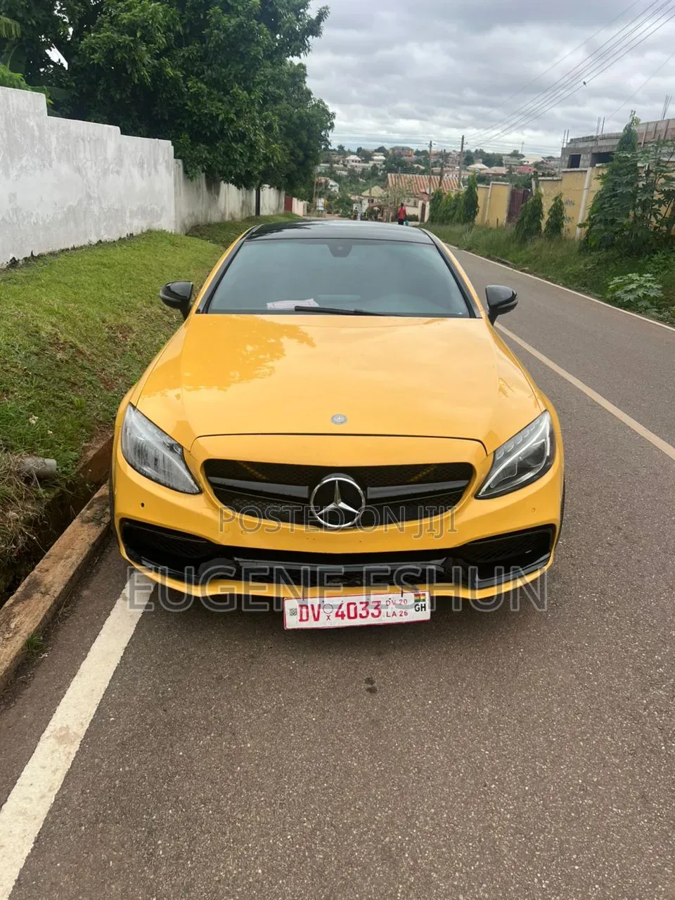 Mercedes-Benz C300 2016 Yellow