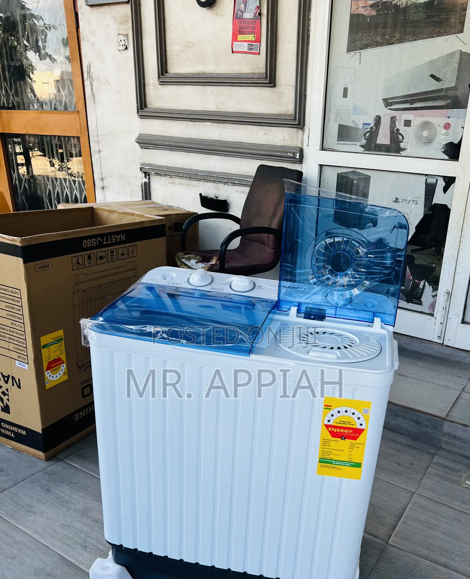 Check Out Durable Nasco 8kg Twin Tub Washing Machine(Spin Dry)