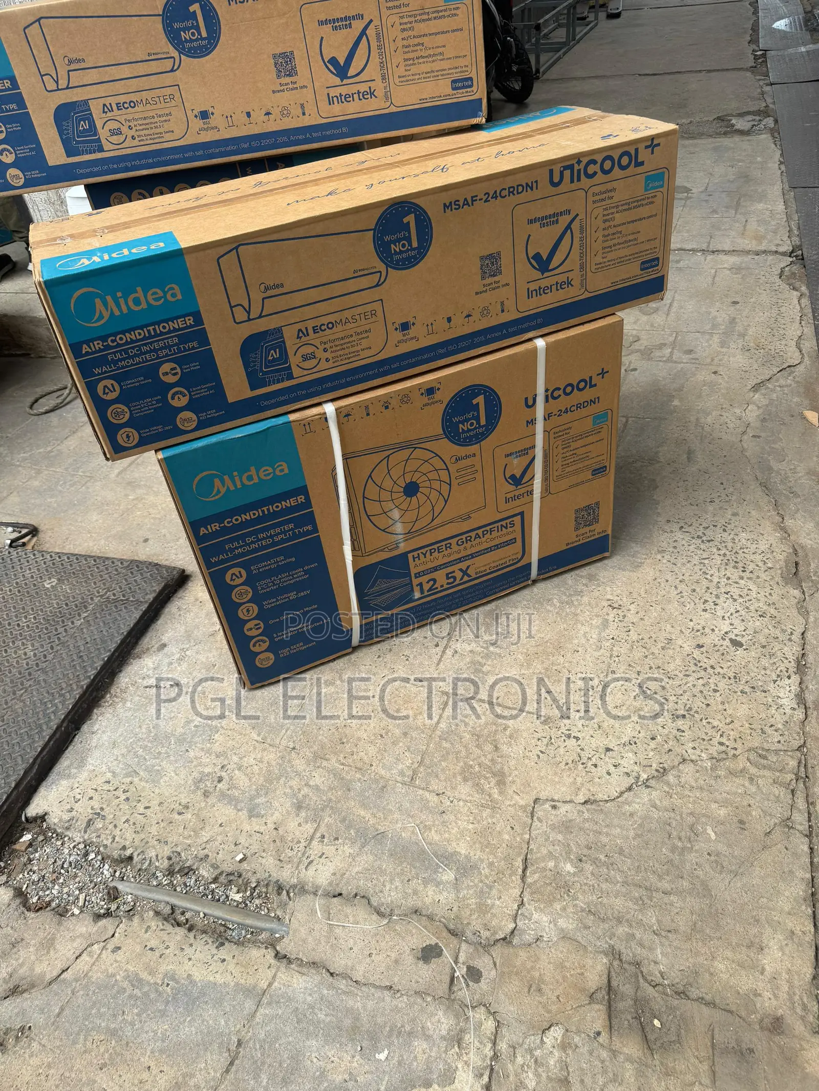 Midea 2.5hp Unicool+ 70% Energy Saving Inverter Split Air Condition