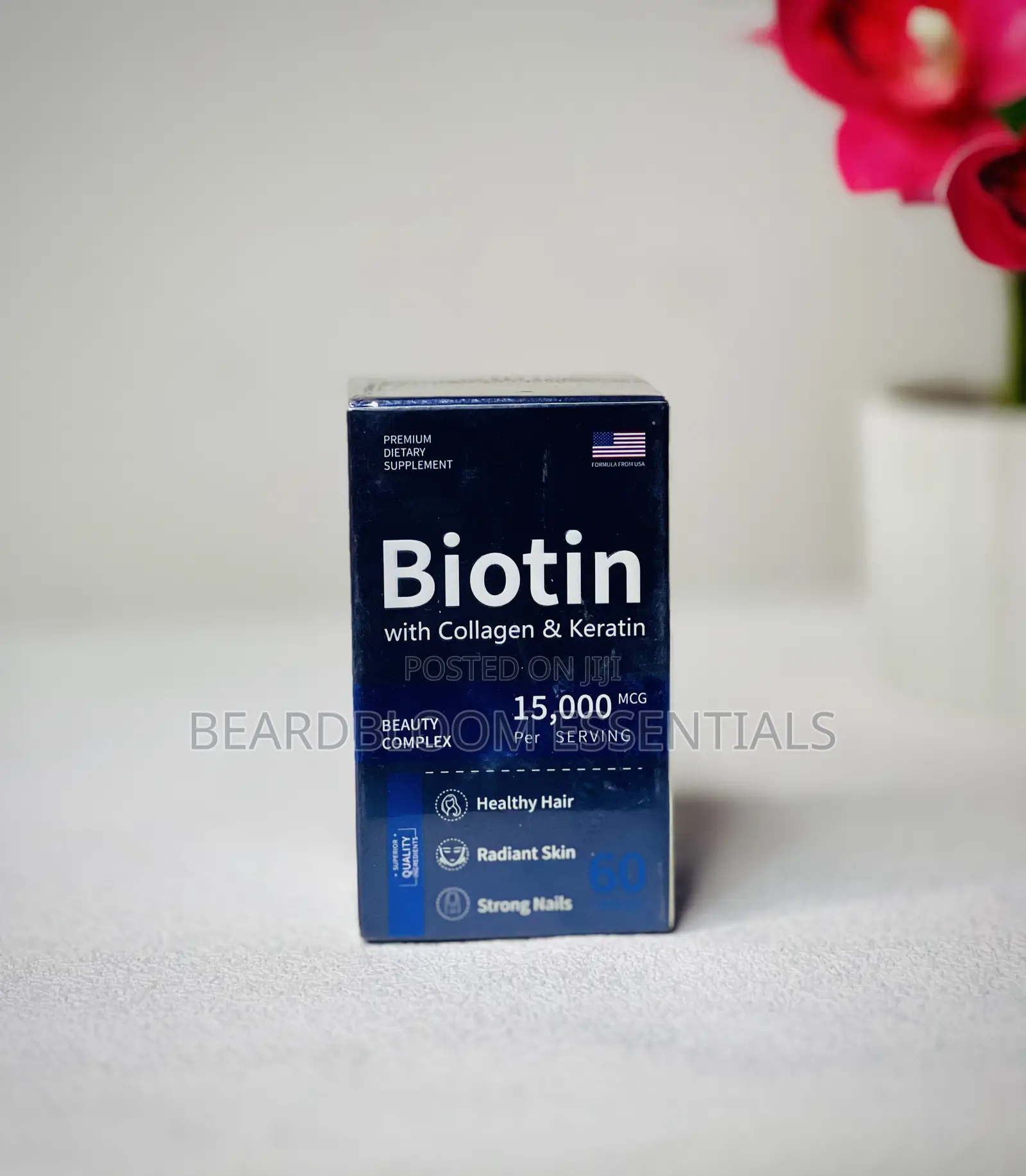 Biotin Supplement 60 Capsules