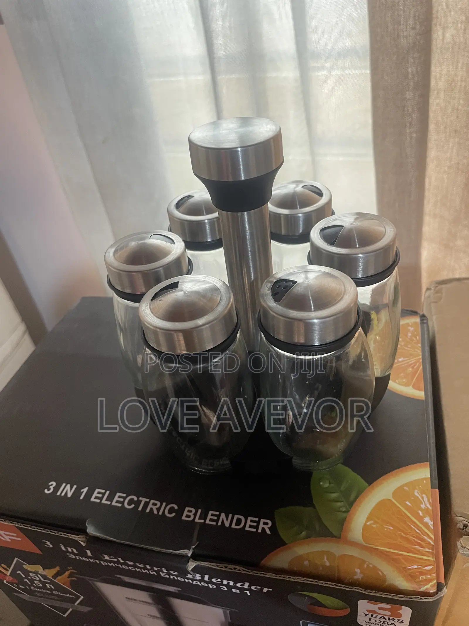 6in1spices Container And It Rotator