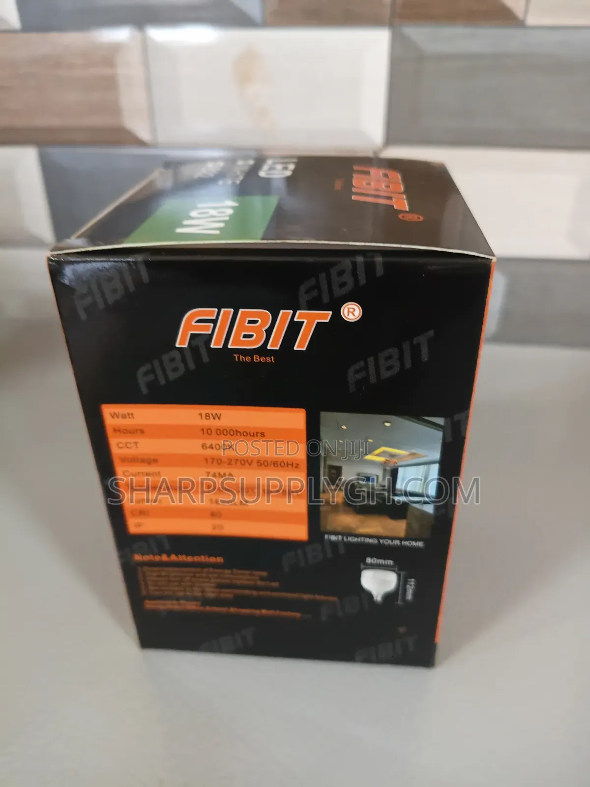 18w Fibit Flat Led Bulb