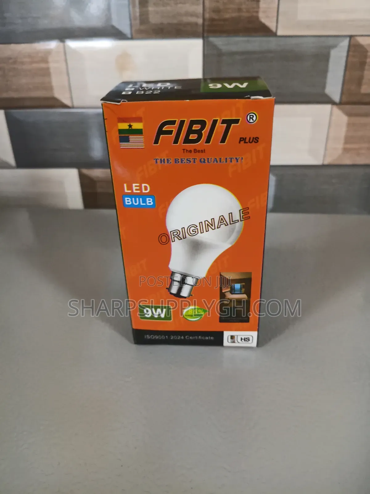9w Fibit Round Bulb