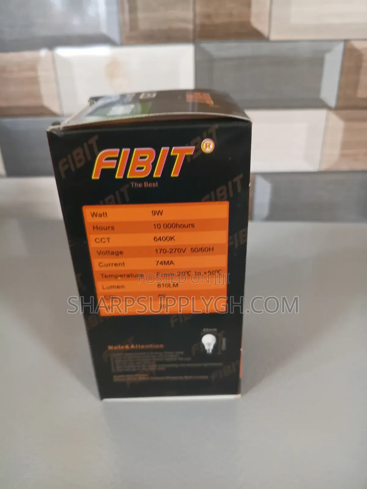 9w Fibit Round Bulb