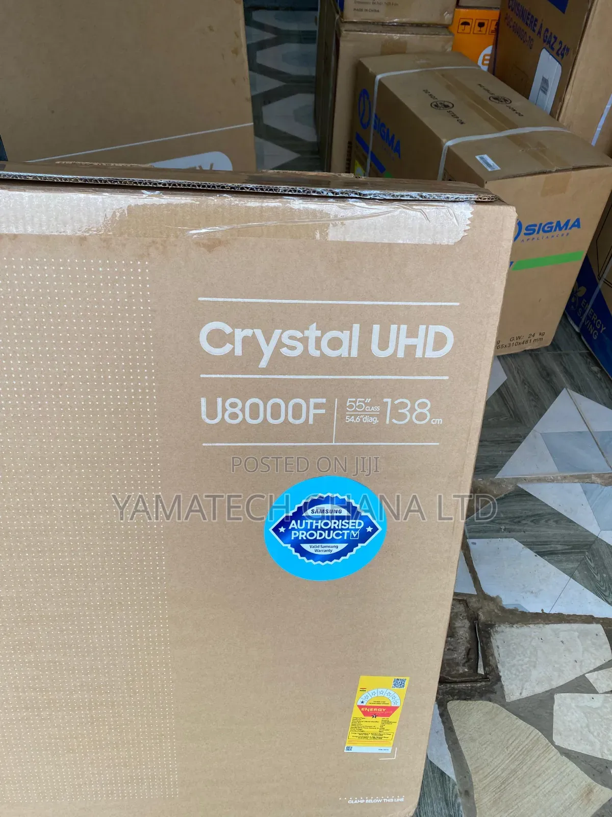 Samsung 55inch Crystal Clear Uhd Smart Tv