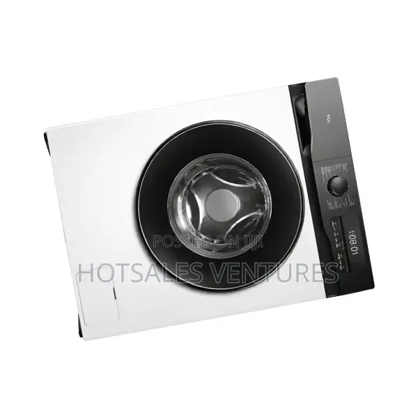 Available TCL 7kg Front Loading Washing Machine - P607fl