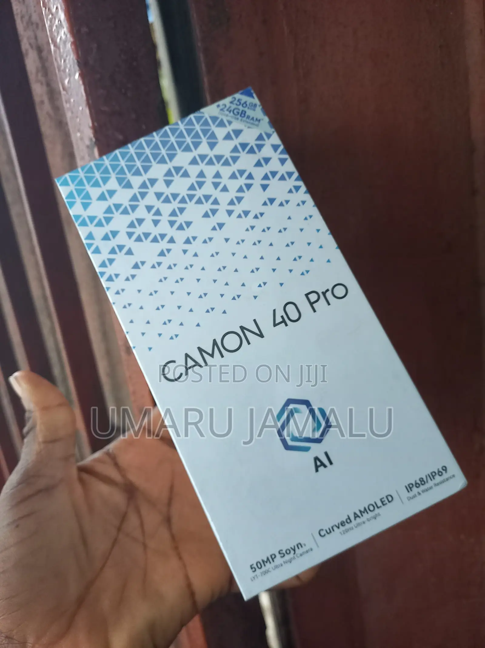 New Tecno Camon 40 Pro 5G 256 GB Black