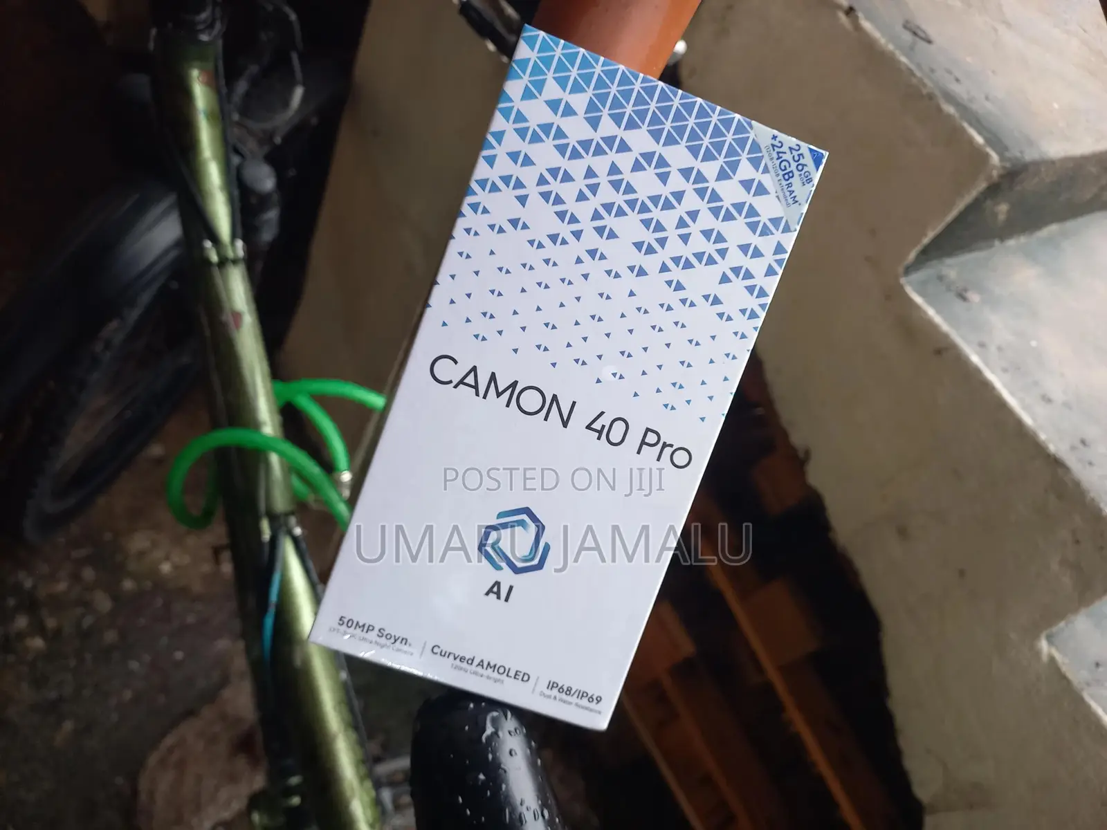 New Tecno Camon 40 Pro 5G 256 GB Black