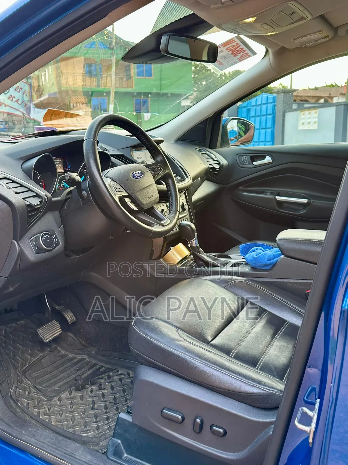 Ford Escape Titanium 4x4 2017 Blue