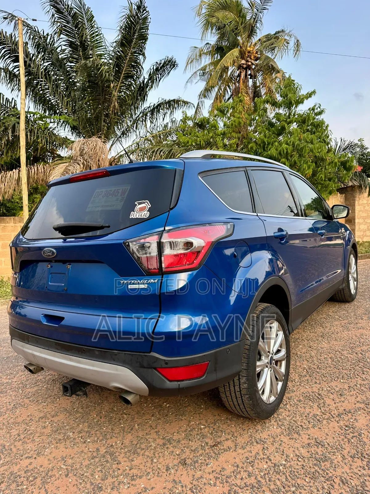 Ford Escape Titanium 4x4 2017 Blue