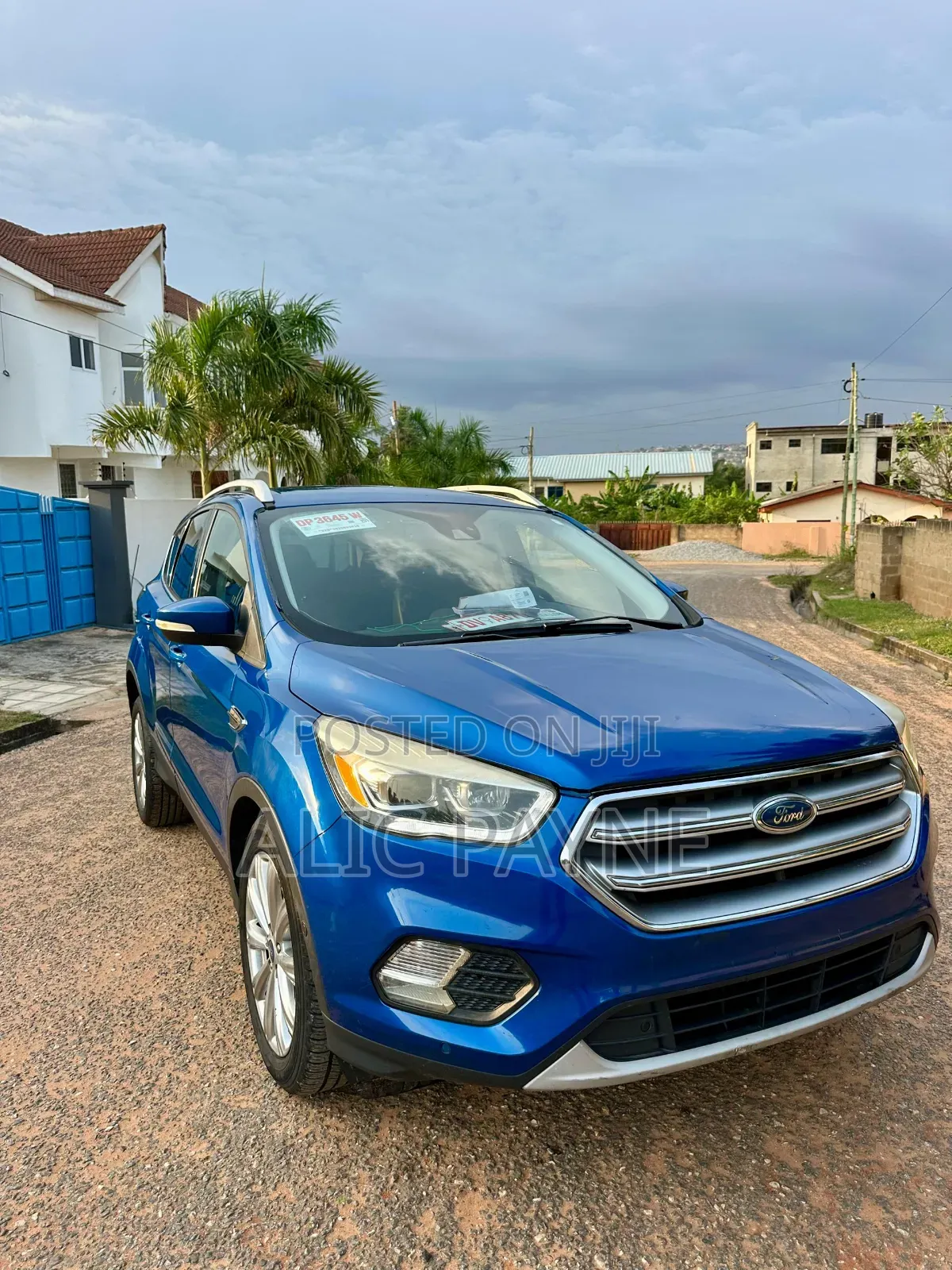 Ford Escape Titanium 4x4 2017 Blue