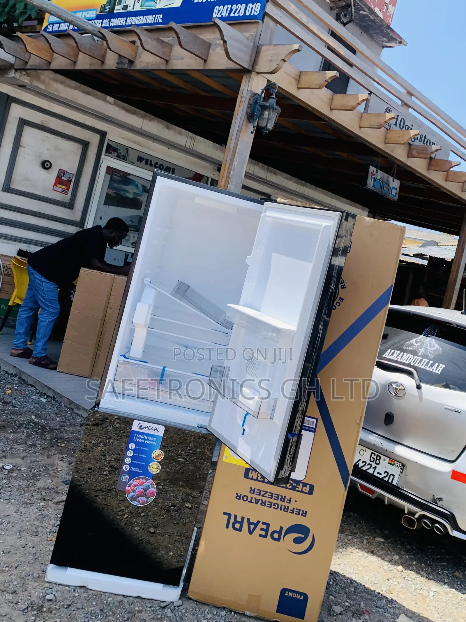 Ultra Modern Pearl Pf-370-13m Refrigerator-Freezer