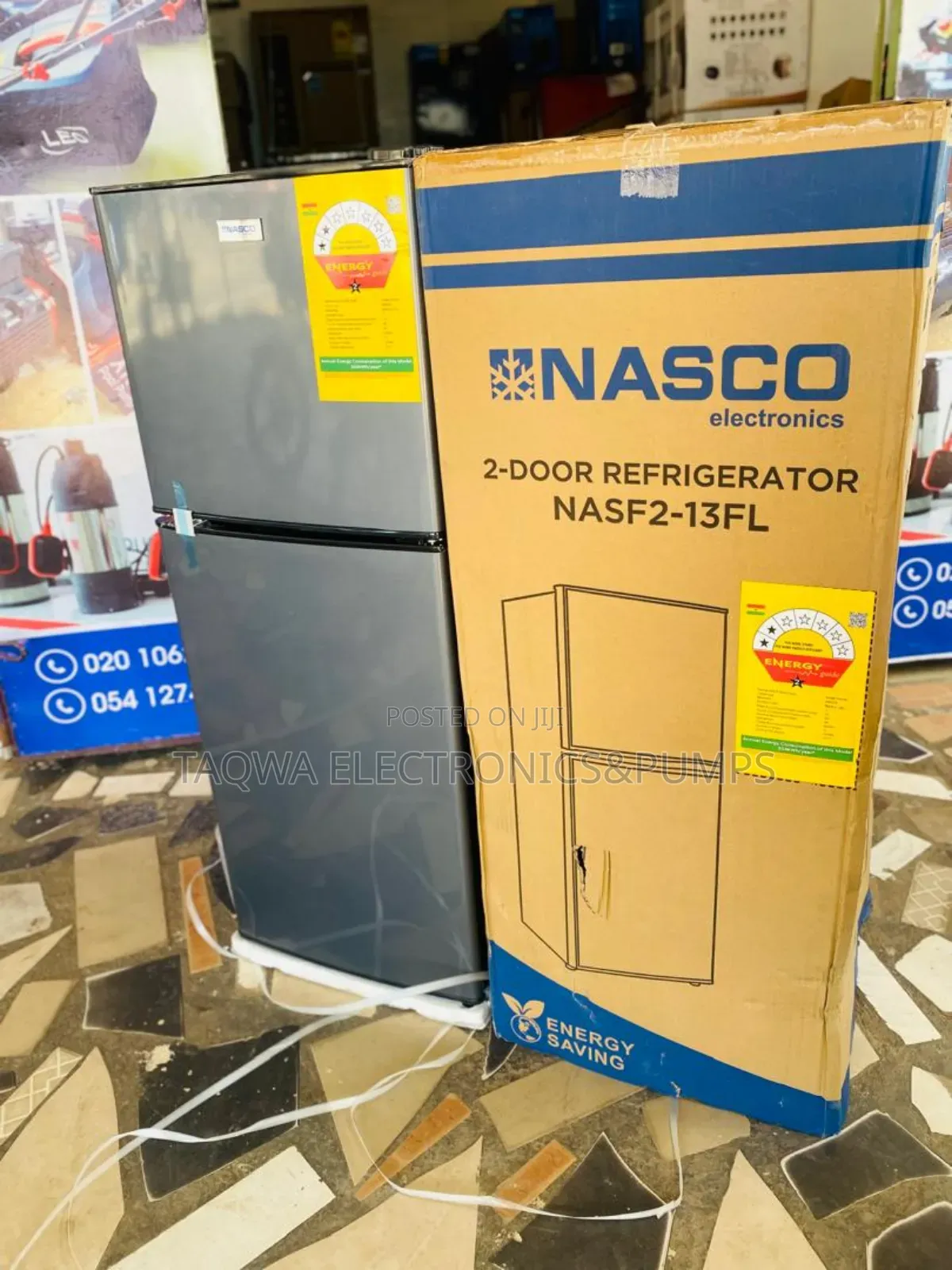 A Total of 112 Liters Nasco Fridge