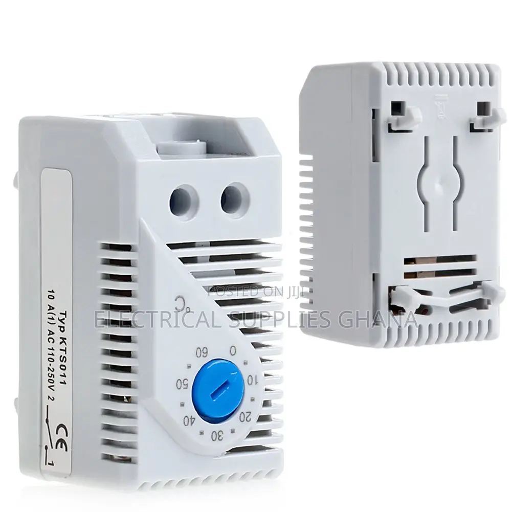 Kts011 0-60°c Compact Mechanical Thermostat for Electrical Panels