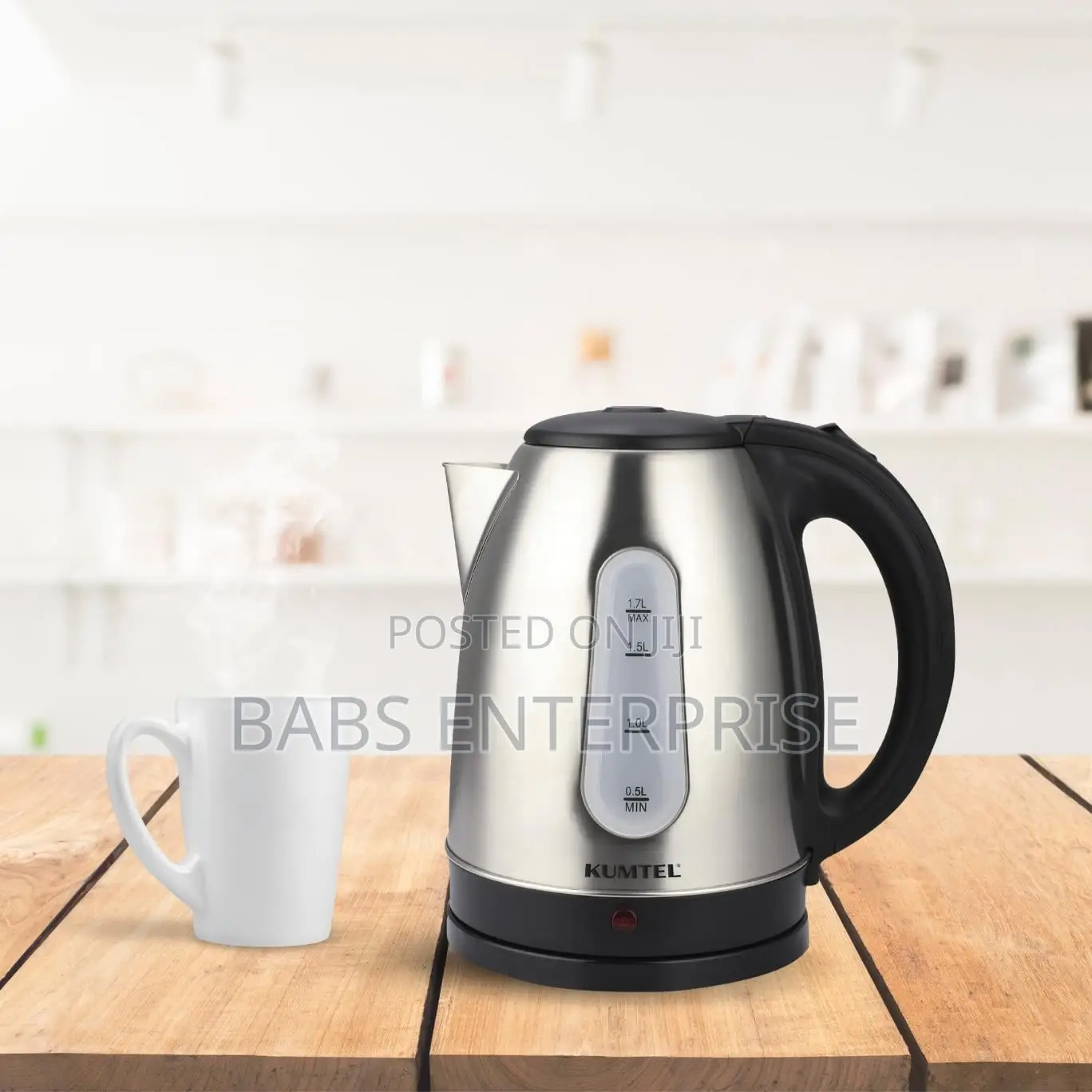 Kumtel Stainless Steel Inox Kettle HMK-05