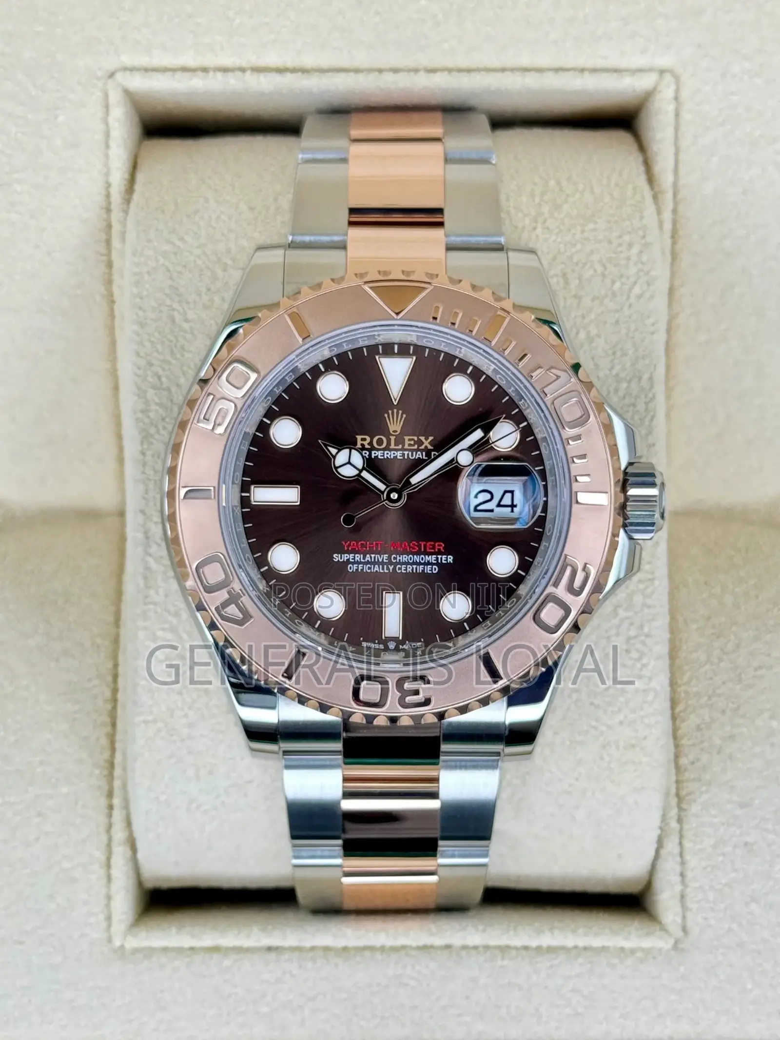 Rolex Yacht-Master 40mm Two-Tone Chocolate Dial