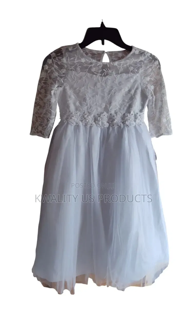 Rare Editions Girls Ball Gown Lace Dress - 8 to 9 Years