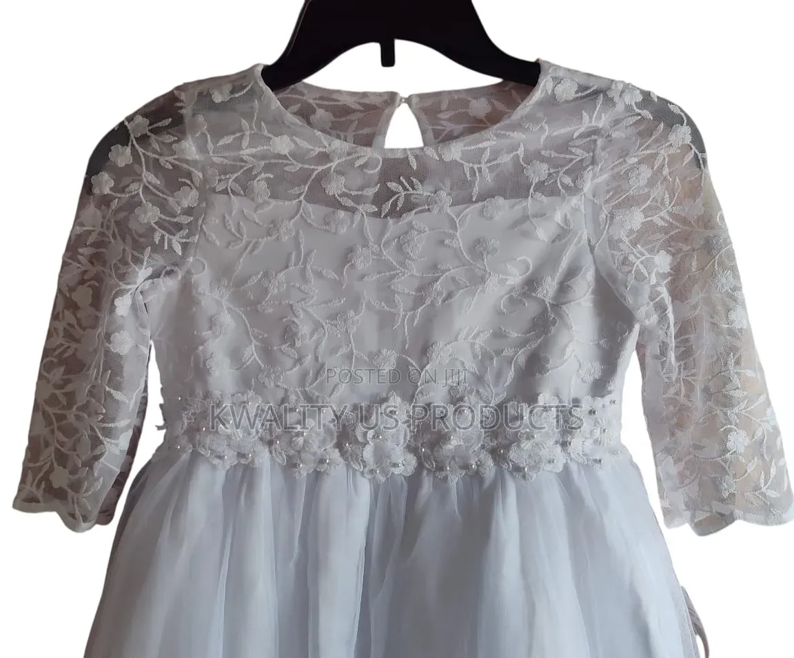 Rare Editions Girls Ball Gown Lace Dress - 8 to 9 Years