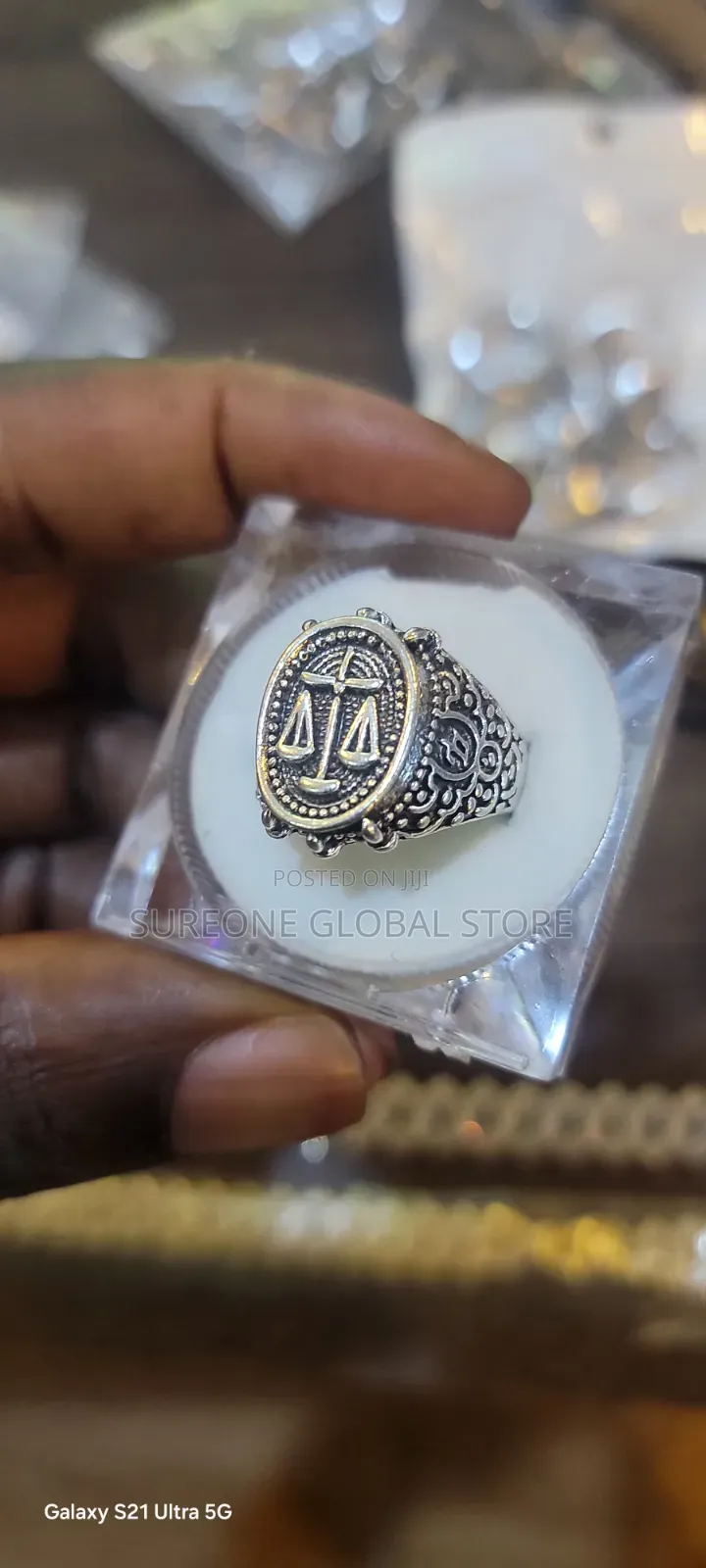 The Scales of Justice Rings