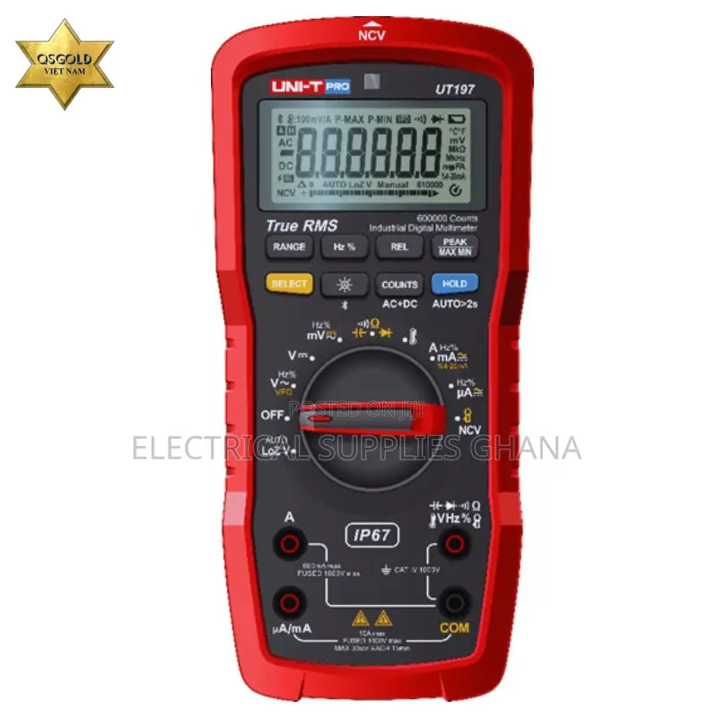 Uni-t Ut197 Industrial Digital Multimeter True Rms Tester