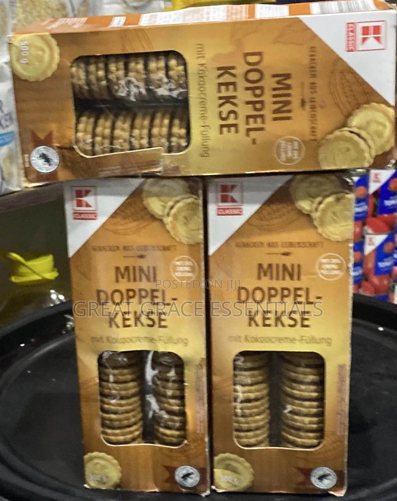Mini Doppel Kekse Biscuit