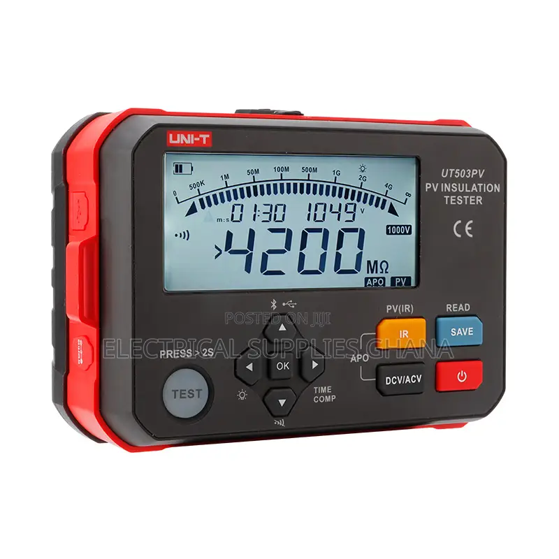 Uni-t Ut501e Fast Insulation Resistance Tester Megger