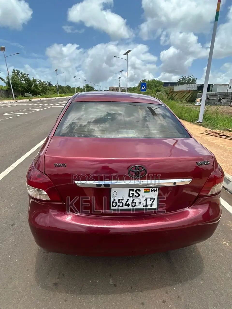 Toyota Yaris 2010 Burgundy